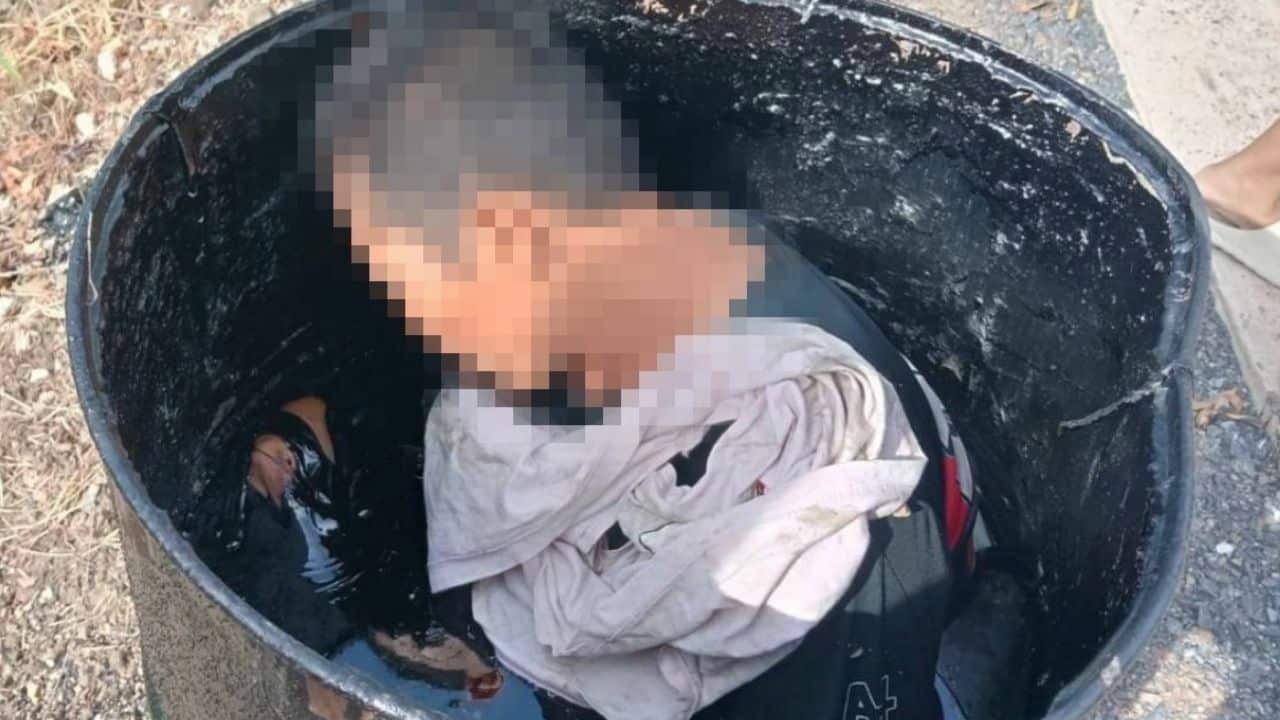 Тайская женщина в критическом состоянии после спасения из резервуара с асфальтом